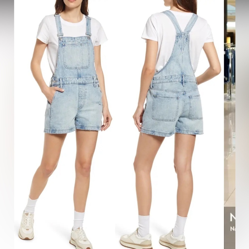 Madewell Corsica short overalls